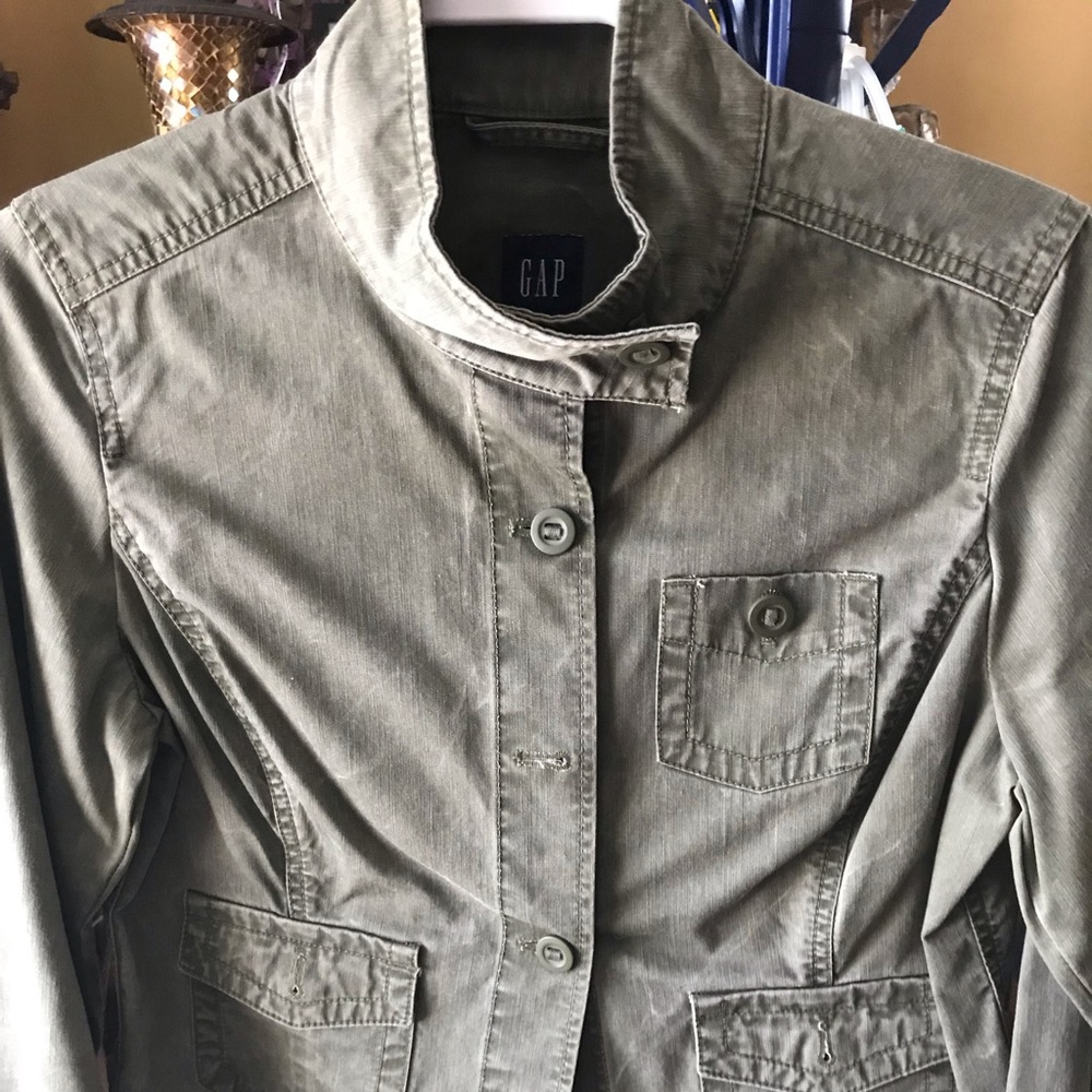 GAP Acid Wash Utility jacket.